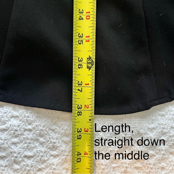 EUC Calvin Klein Classic Black Sleeveless A-Line Dress with Vertical Panels LBD - Picture 9 of 9